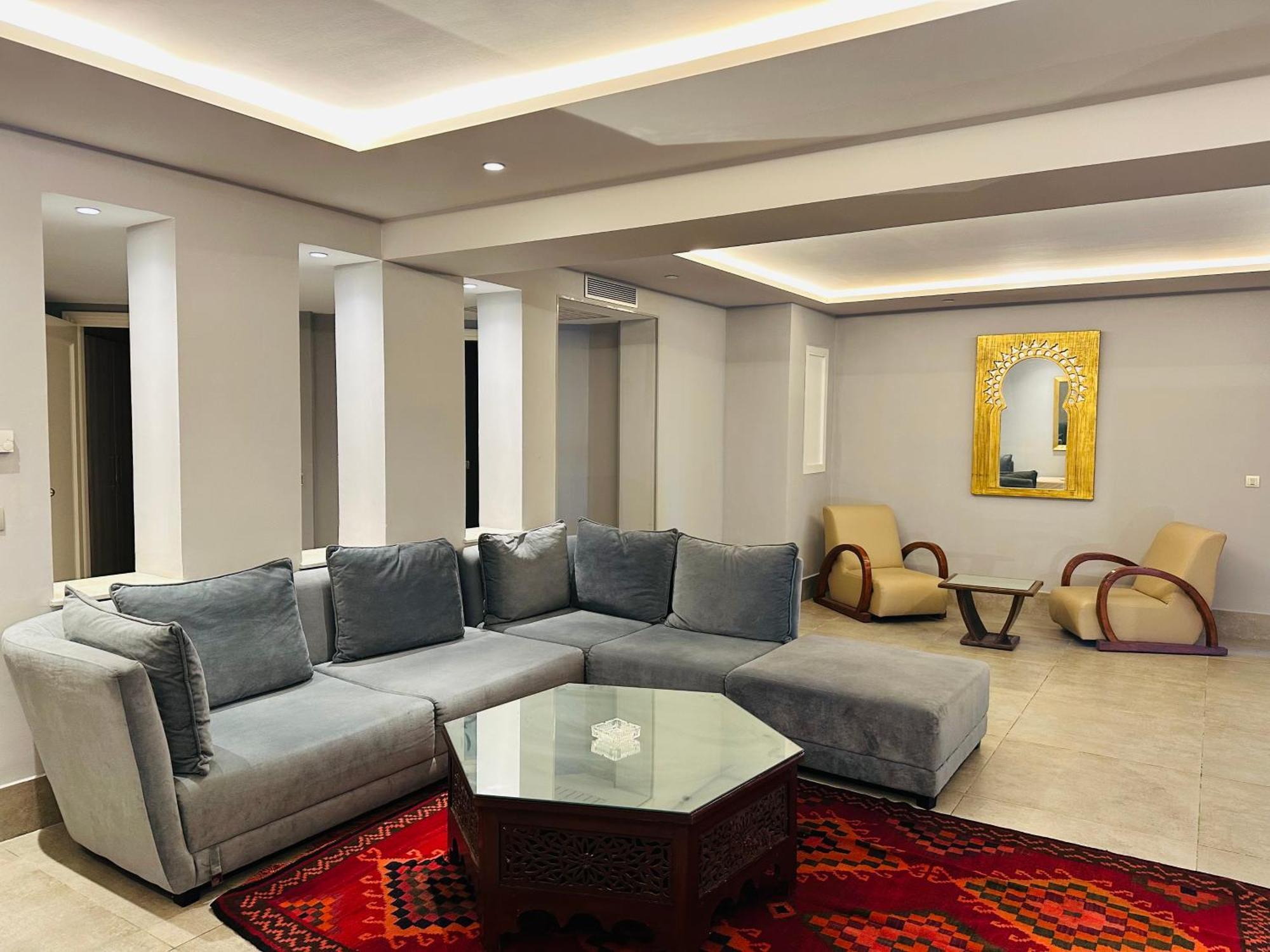 Penthouse Cosy Avec Piscine Privee Aparthotel El-Marsza Kültér fotó